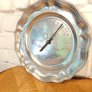 Mullingar Pewter Irish Claddagh Clock